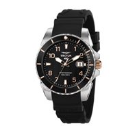 Armbanduhr Sector No Limits Herr 450 in Stahl R3251276006 - R3251276006